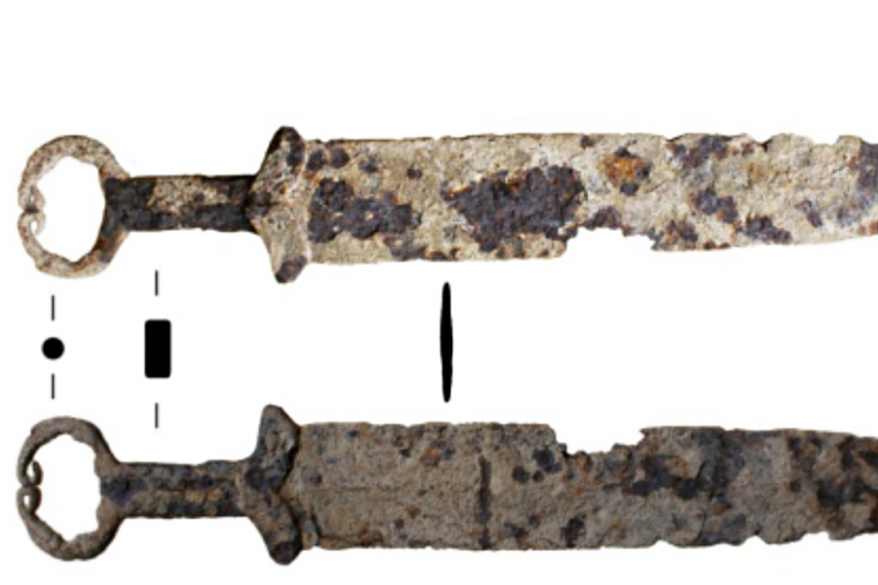 В Красноярском крае в пункте приема лома нашли меч III века до н.э.