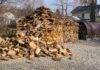 Почему в деревнях делают дровники на улице, а не хранят дрова в сухом месте