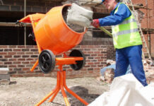 Бетономешалка в строительстве