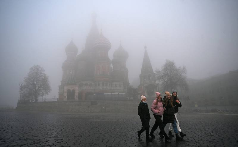 <br />
«Добро пожаловать в Сайлент Хилл»: Москву в ноябре 2021 года поглотил туман                