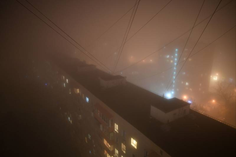<br />
«Добро пожаловать в Сайлент Хилл»: Москву в ноябре 2021 года поглотил туман                