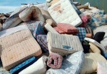 Вывоз старых матрасов :особенности утилизации