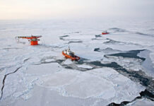 В акватории Северного морского пути сложилась неуправляемая ледовая обстановка