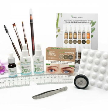 Что входит в набор бровиста?