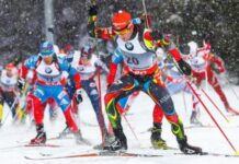 Биатлон сегодня: Гонка преследования, мужчины — 05.12.2021. Результаты, Кубок Мира 2021-2022