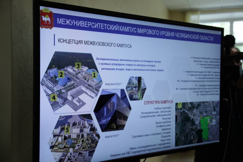 Проект челябинского межуниверситетского кампуса покажут в феврале 2022 года в Сколково