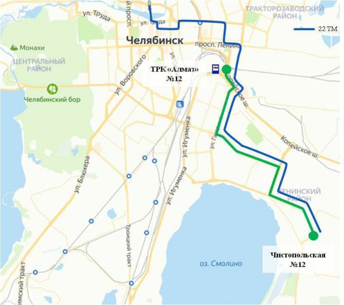 В Челябинске утвердили четыре новых маршрута общественного транспорта