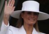 Икона стиля Мелания Трамп выставила на продажу свою знаменитую белую шляпу