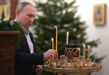 Почему Путина не приехал на рождественское богослужение в храм Христа Спасителя в 2022 году