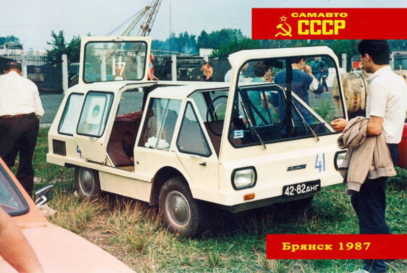 Советский автомобильный самострой — 1987 год, было на что посмотреть
