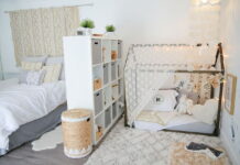 Правильное совмещение спальни и детской в одном помещении