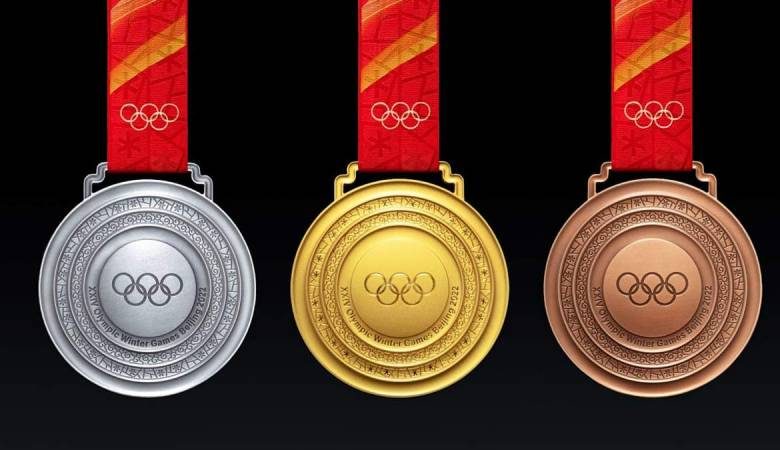 <br />
Медальный зачет Олимпиады-2022 на вечер 5 февраля                