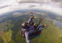 Как забронировать полёт на параплане в Гудаури?