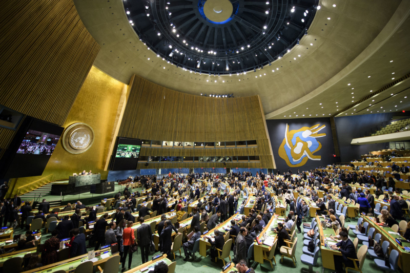 Генассамблея ООН приняла резолюцию по ситуации на Украине