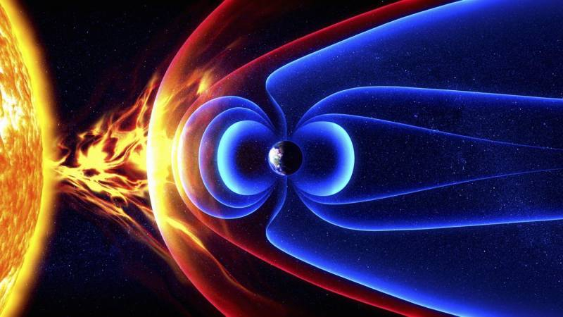 <br />
Как возникают магнитные бури и что такое солнечный ветер                