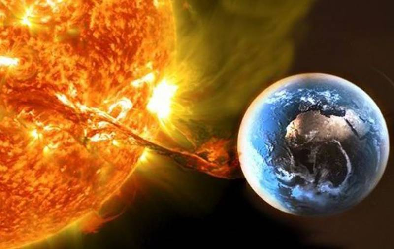 <br />
Опасная магнитная буря накроет планету Земля 14 марта 2022 года                