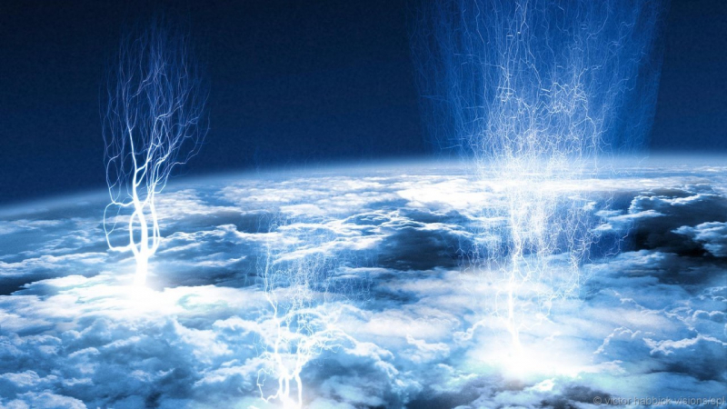 Восходящие молнии — невероятный природный феномен