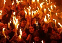 Когда состоится схождение Благодатного огня в Иерусалиме в 2022 году, будут ли ограничения