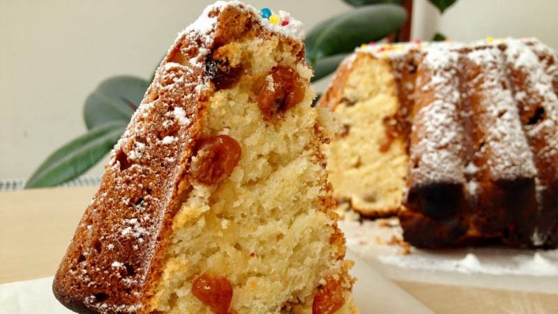 <br />
Нежнейший пасхальный кекс-кулич с творогом всего за 1,5 часа                