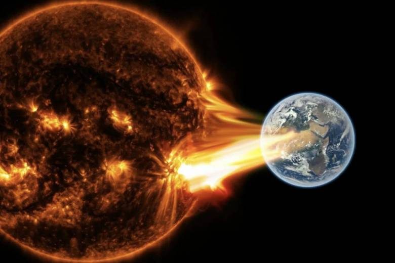 <br />
Сильная магнитная буря накроет планету Земля 30 апреля 2022 года                