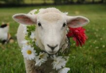 Для чего в народный праздник Юрьев день, 6 мая, на Руси украшали овец цветами