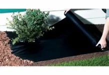 Как правильно использовать геотекстиль от сорняков?