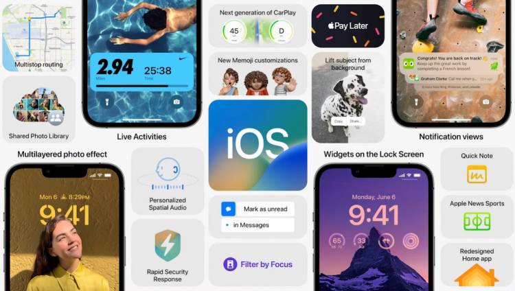 <br />
Компания Apple провела масштабную презентацию новой iOS 16                