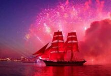 Во сколько начнется салют в честь праздника всех выпускников «Алые паруса» в Санкт-Петербурге