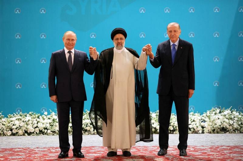 <br />
Итоги саммита президентов России, Турции и Ирана, прошедшего 19 июля 2022 года                