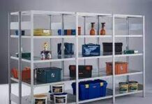 Применение металлических стеллажей