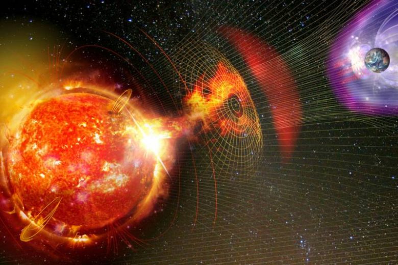 <br />
Ученые предупредили о первых ударах многодневной магнитной бури в конце октября 2022 года                