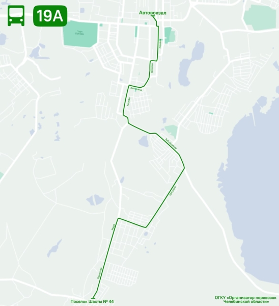 Автобус от Автовокзала до поселка Шахты №44 запустят в Копейске с 9 января