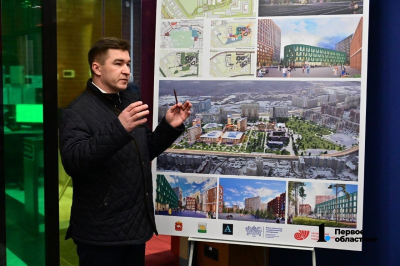 Министр науки и образования РФ Валерий Фальков оценил темпы строительства челябинского кампуса