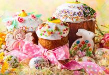 Идеальная глазурь для пасхального кулича, которая не липнет и не осыпается