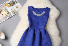 Что можно сшить из синей ткани?