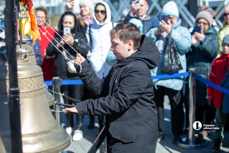 В Челябинске отметили Пасху фестивалем на набережной