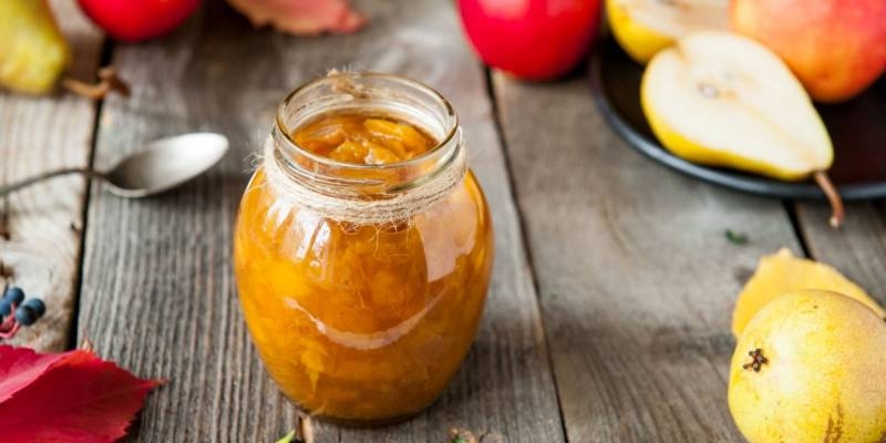 <br />
Как быстро сварить вкусное варенье дольками из яблок и груш                
