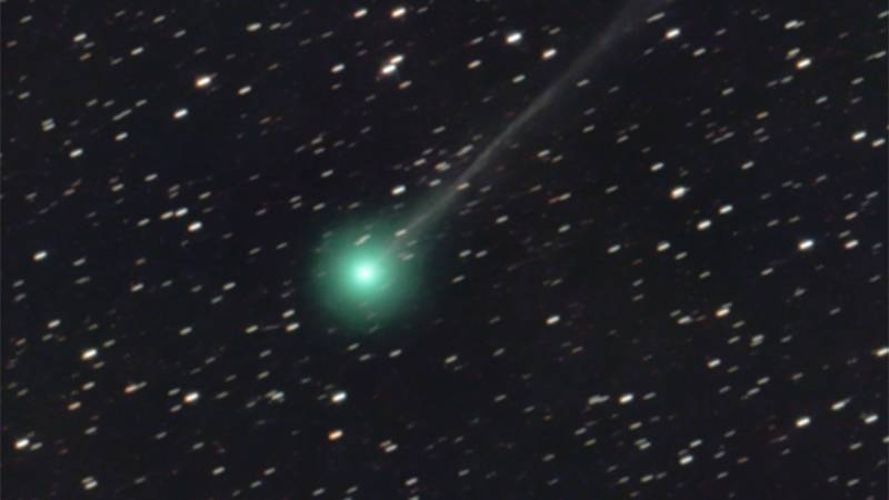 <br />
Зеленая комета Нисимура приближается к Земле после 437-летнего «молчания»                
