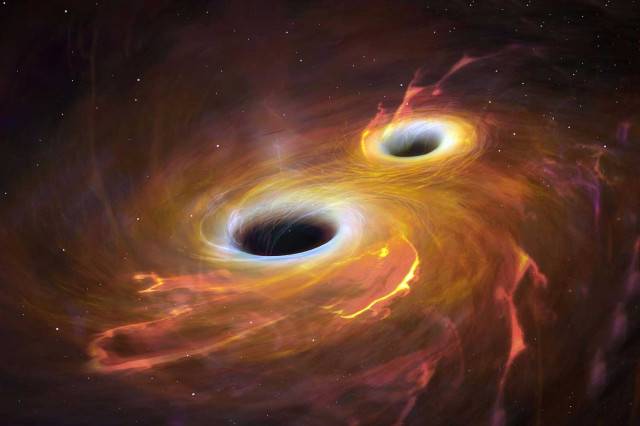 <br />
Черные дыры: как они зарождаются и сливаются воедино?                