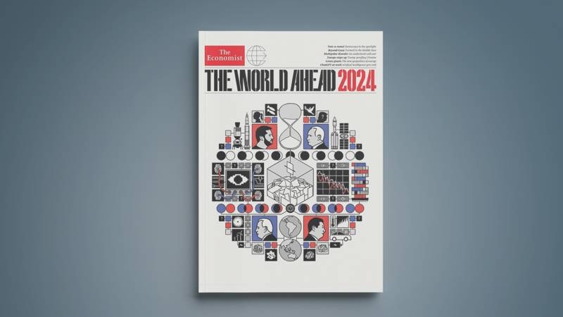 <br />
Загадки на обложке The Economist: расшифровываем прогнозы на 2024 год                