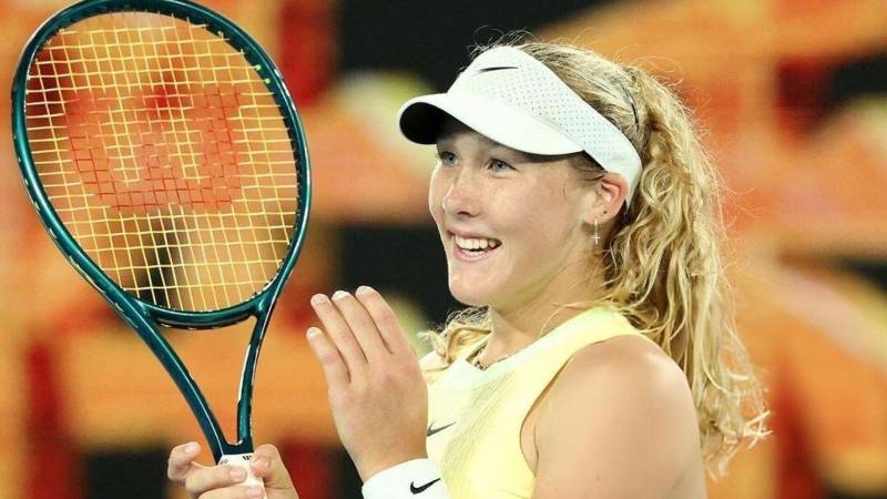 <br />
16-летняя теннисистка из России разгромила шестую ракетку мира на Australian Open                
