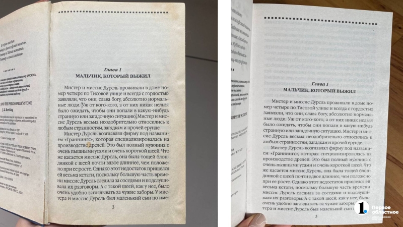 Челябинцам рассказали, как отличить оригинальные книги о Гарри Поттере от подделок