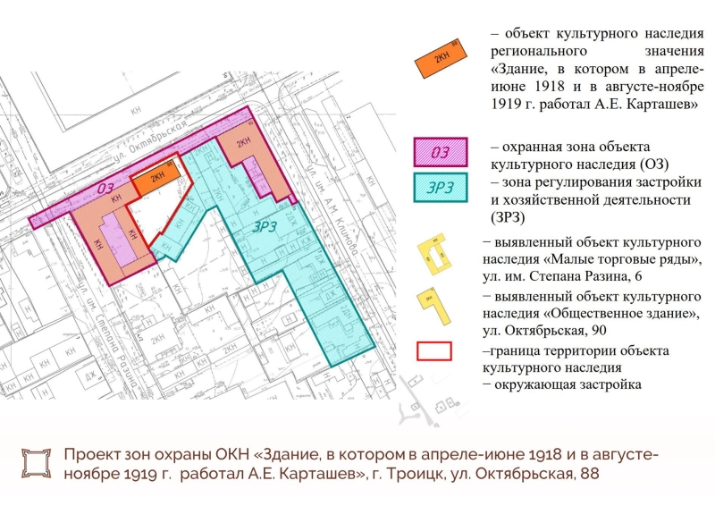 У старинного особняка в Троицке появится охранная зона