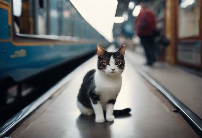<br />
Скандал в поезде: проводница выбросила кота из вагона, приняв его за бездомного                